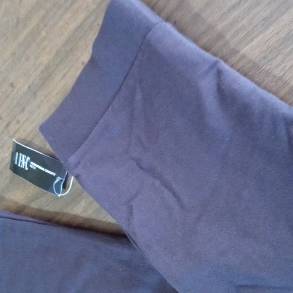 I•N•C International Concepts Petite Be Abstract French Roast Stretch Fit Pants - Picture 2 of 5